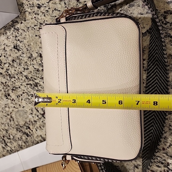 LIMITED TIME - Marc Jacobs Grove Mini Messenger Bag with 2 inch Strap - Beige - Picture 7 of 9